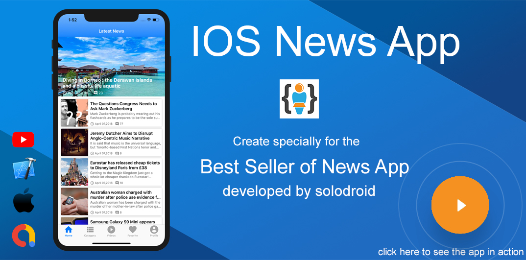 open source news app ios